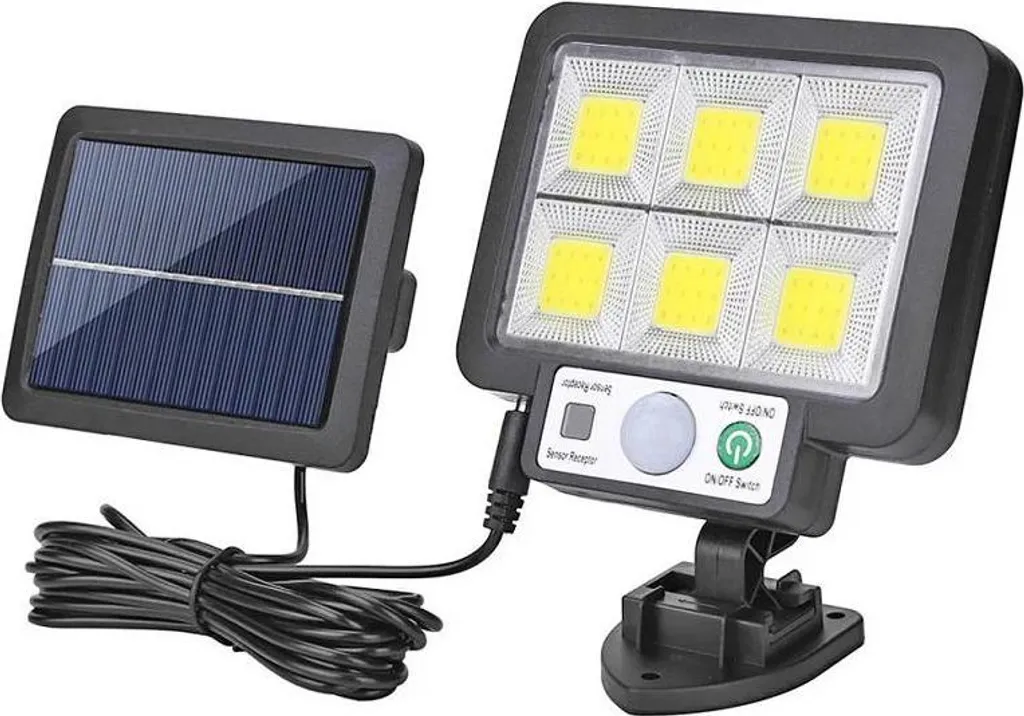 Lampada Solare da Esterno Resote - Sensore Movimento IP65 Senza Telecomando