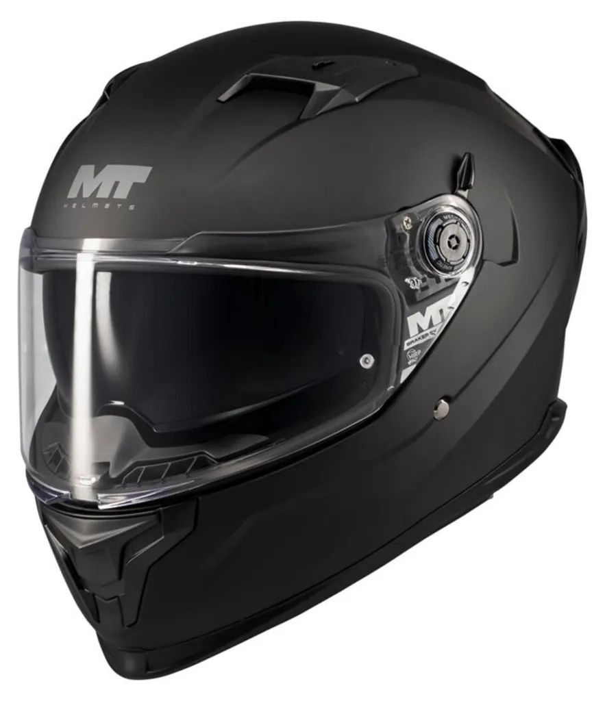 Casque intégral MT Helmets Braker SV Noir 2XL - Finis les Remous d'Air