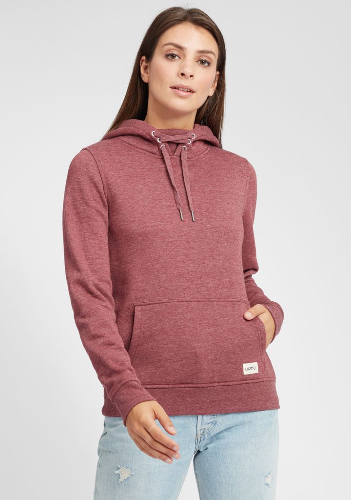 OXMO OXOwena Damen Kapuzenpullover Hoodie Pullover mit Kapuze
