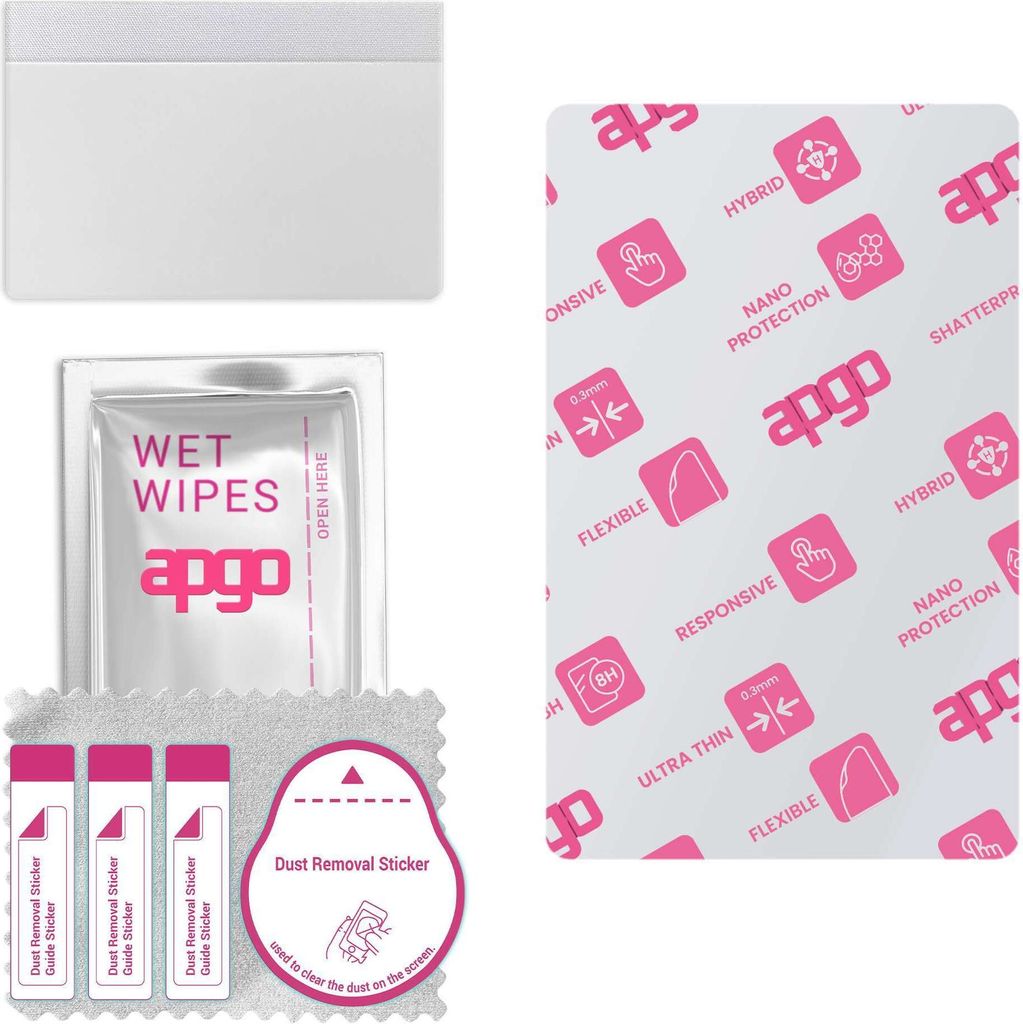 apgo Ultra-klar Hybrid Schutzglas kompatibel mit Foretrex 901 Ballistic Edition, Flexible Nano Glass, toller Ersatz für Hartglas, kratzfester Disp...