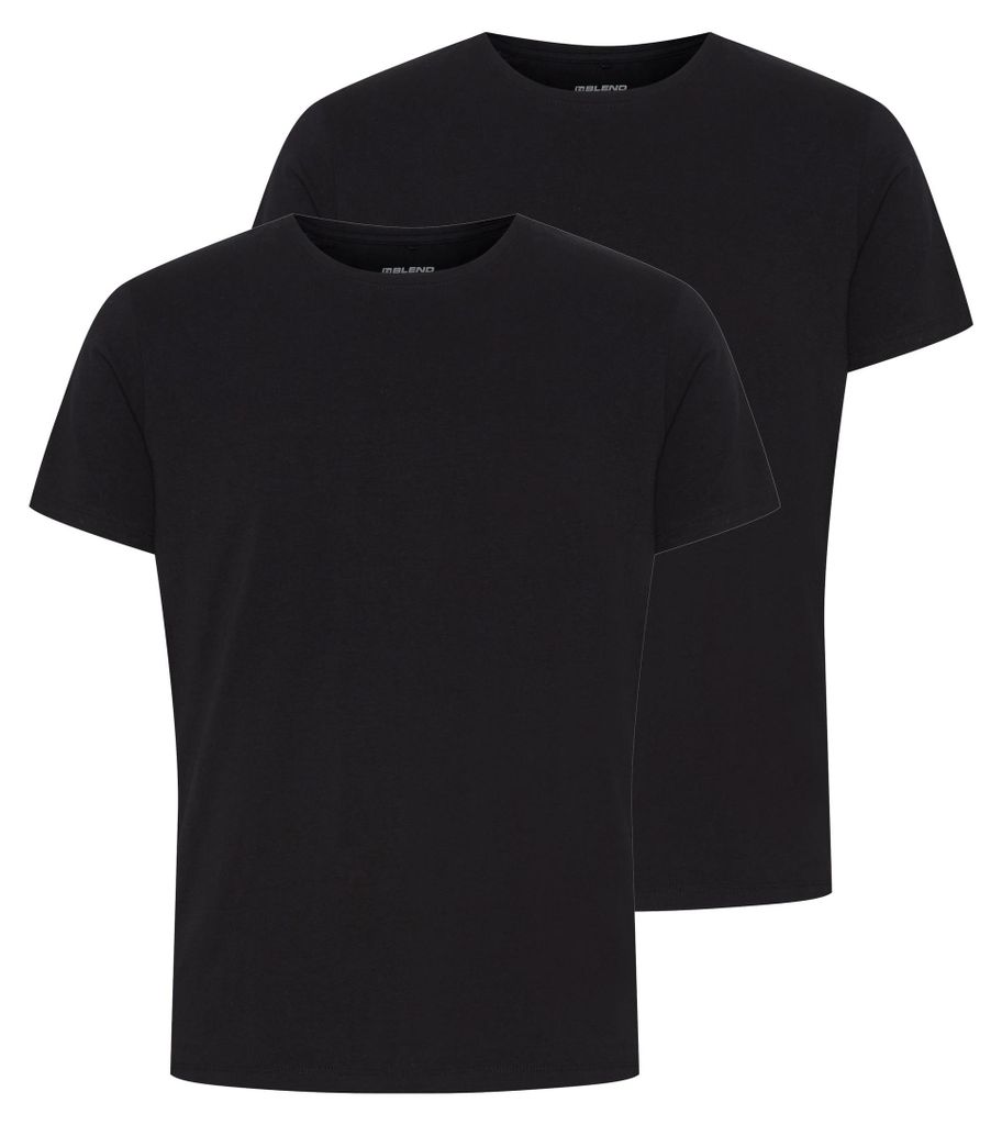 BLEND BHDinton - Herren T-Shirt 2-Pack Kurzarm Shirt Basic Produktbild 