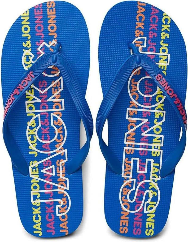 Jack & Jones Logo 20 Flip-flops Blau EU 42-43 Herren Blau Produktbild 