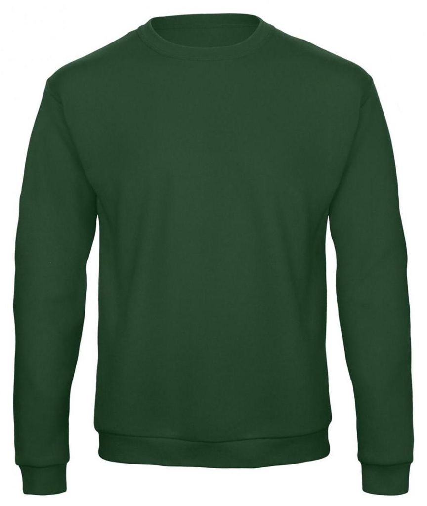 B&C Uni ID.202 50/50 Sweatshirt FK155 (M) (Flaschengrün)
