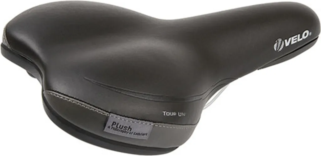 Selle VTT VELO Plush Edition D2 uni idéale pour les longues randonnées