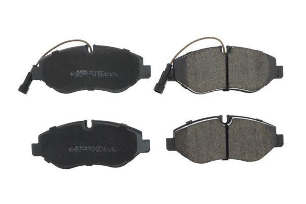AISIN Bremsbeläge Satz Vorne Bremsklötze für NISSAN Cabstar (F24M, F24W) BPNI-1024