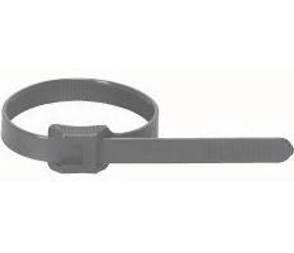 Serre-câbles en polyamide noir Legrand 357x9 mm pour chantiers