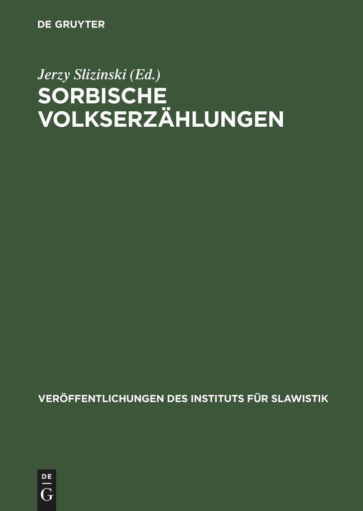 Sorbische Volkserzählungen