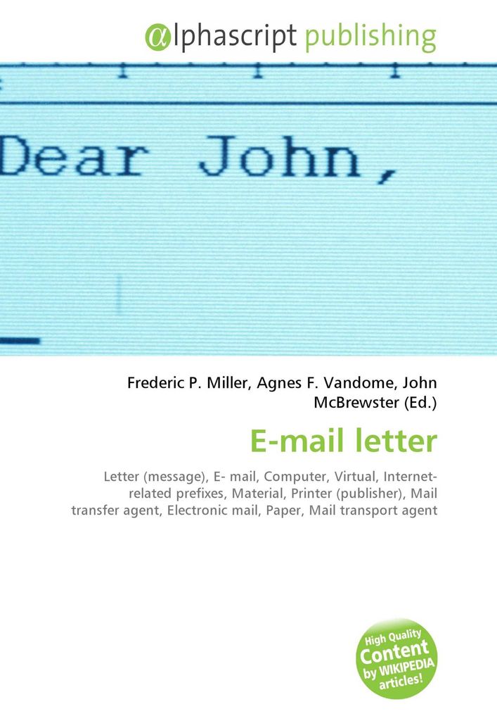 E-mail letter