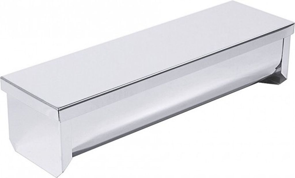 Terrinenform, halbrunde Form, mit Deckel, Edelstahl, Produktbild 