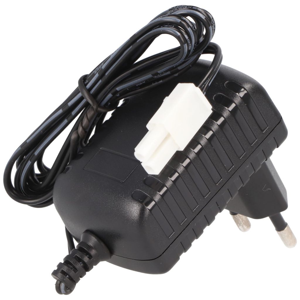 Ladegerät für 12V RC AkkuPack mit Mini Tamiya Stecker 12V, Ladestrom max. 250mA
