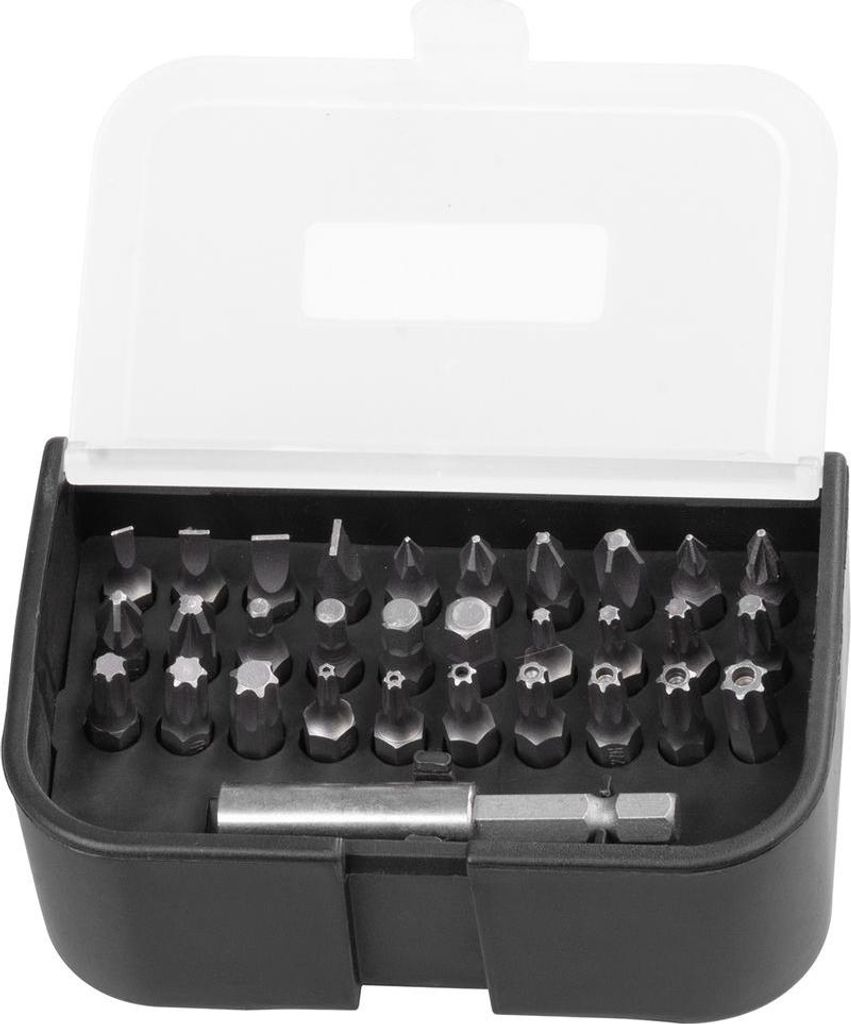 Bit-Satz YF40055, Cr-V, 31-teilig + Aufsatz