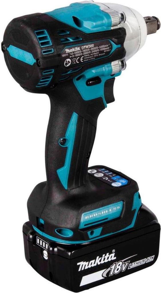 Akumulátorový rázový uťahovač Makita DTW300Z Obrázok produktu 4