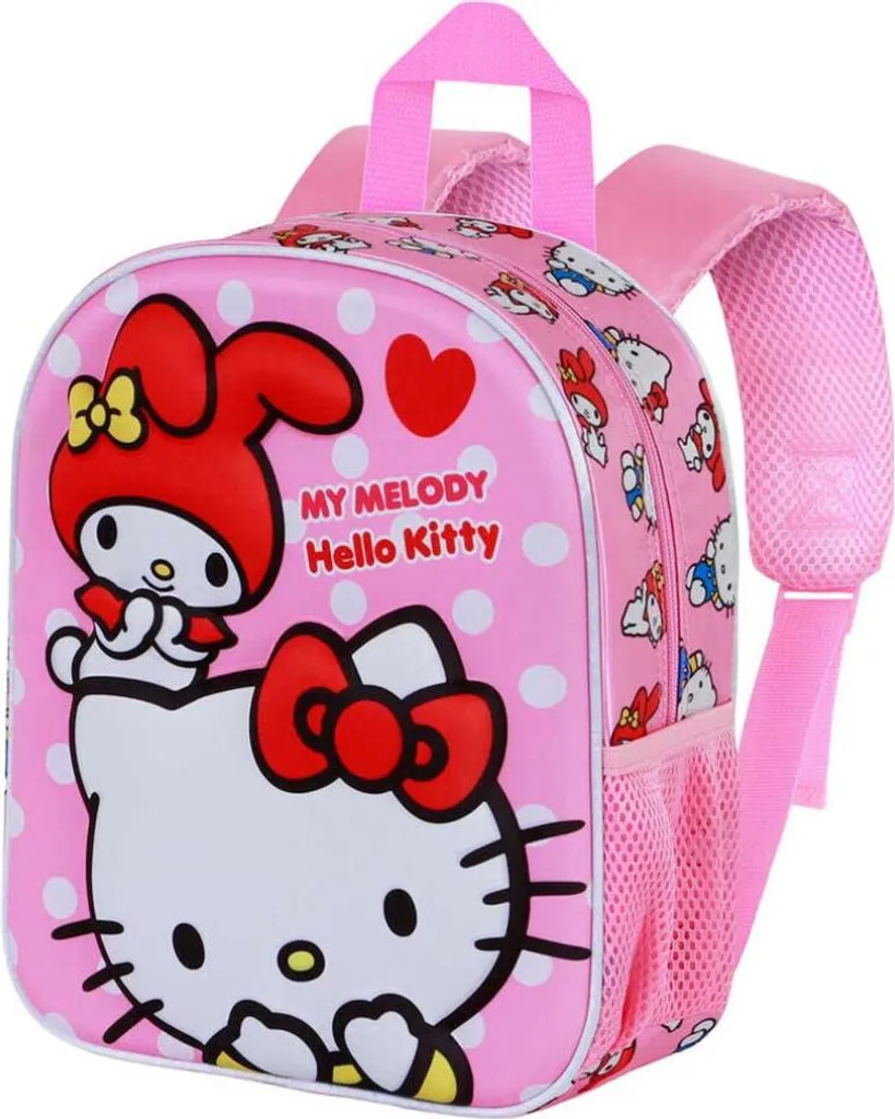 Sac à dos Hello Kitty 3D 30cm léger et ergonomique pour préserver son dos - 2