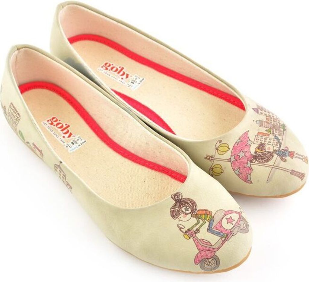 Damenschuhe Goby Klassische Ballerinas 1001 37
