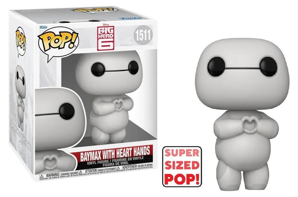 Funko Pop! BH6 - Baymax (Heart Hands) #1511 6” Produktbild 
