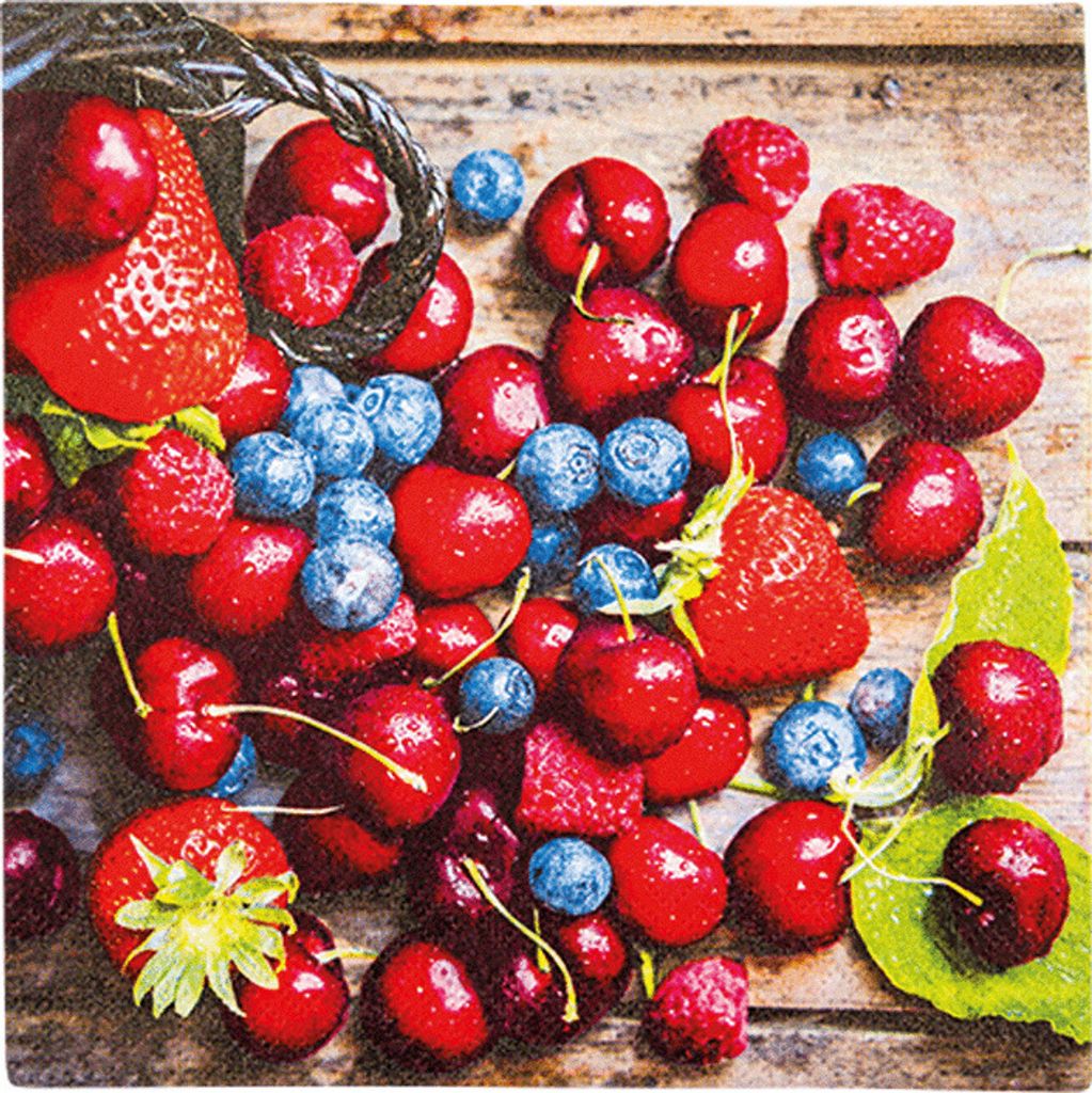 Servietten 25x25 cm - Tasty Berries