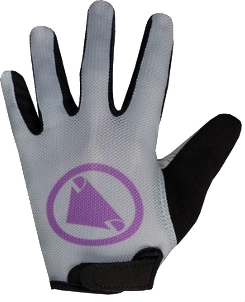 Endura Kinder Fahrradhandschuhe Hummvee Glove grau/lila : 8 Größe: 8