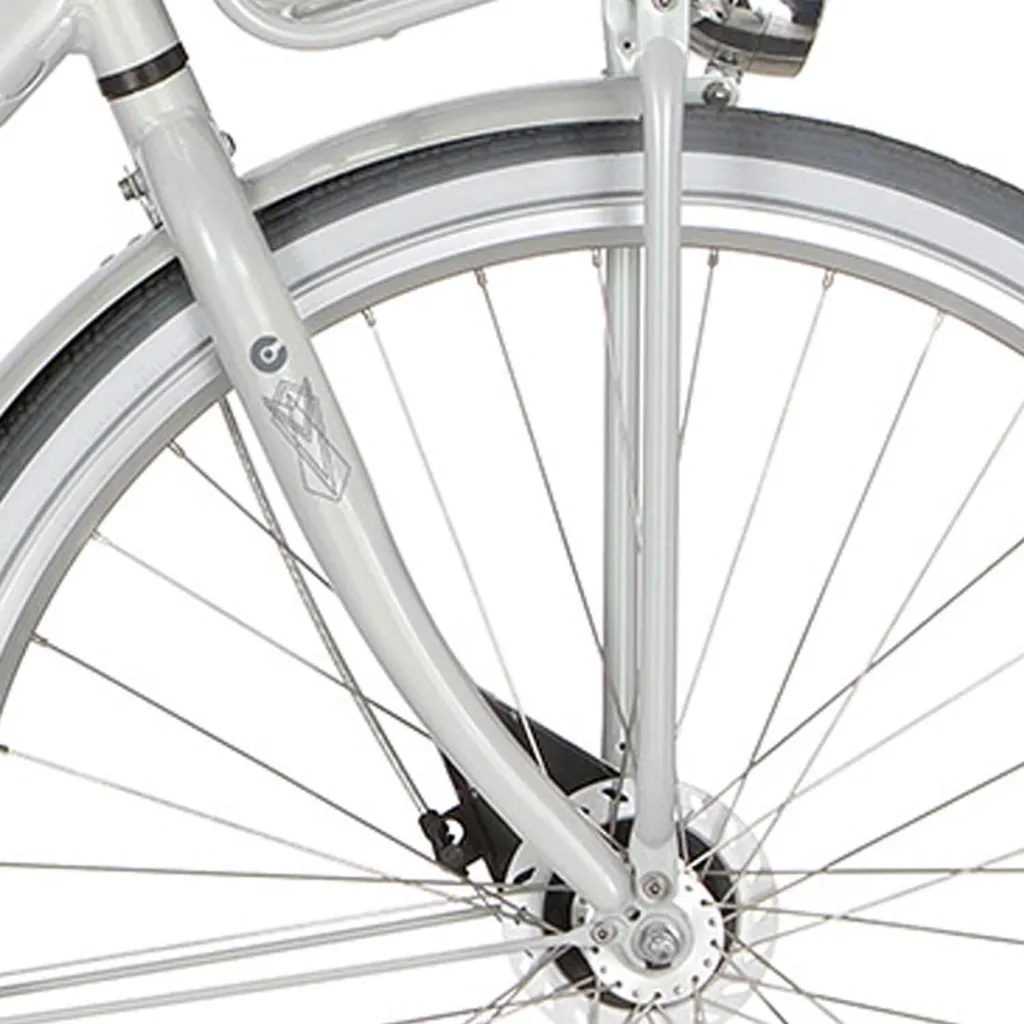 Fourche Cortina U5 D Blanche Ice Ball avec Support de Frein Rollerbrake