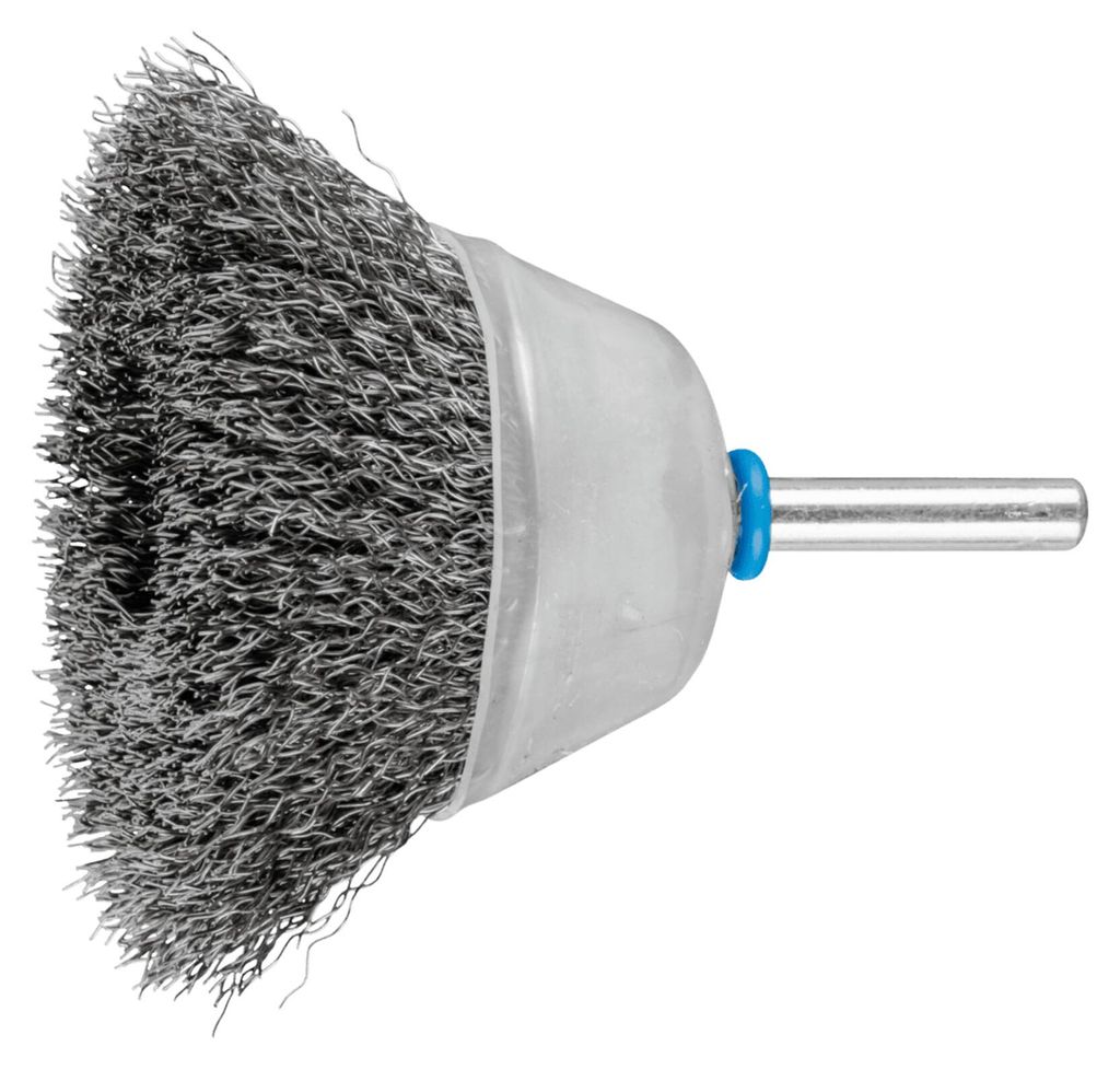 PFERD TOOLS Topfbürste ungezopft TBU Ø50mm Schaft-Ø6 mm Edelstahl-Draht-Ø0,30 (1)