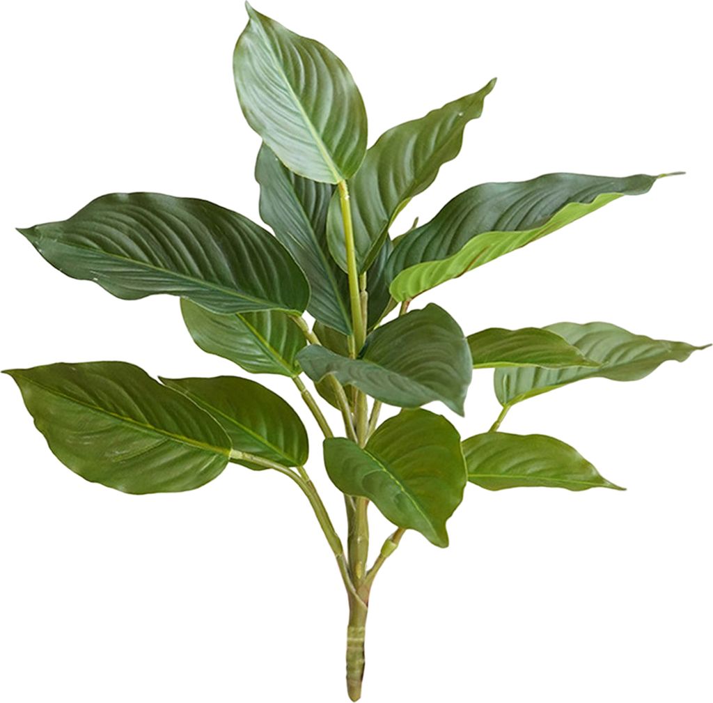 Realistische gefälschte Pflanze Easy Care No Withing Nachbildungation Garten Hochzeit Faux Green Plant Party Supplies-A