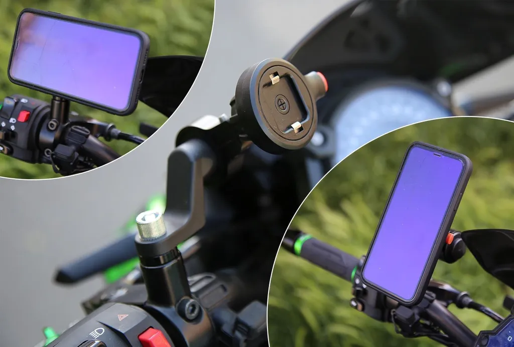 Support GPS Moto SEFIS avec Étui Étanche pour Smartphone - Compact - 4