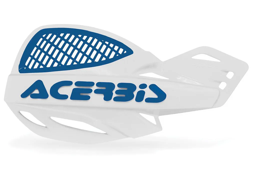 Protège-mains Guidon 22mm Acerbis MX Uniko Enduro Blanc Bleu