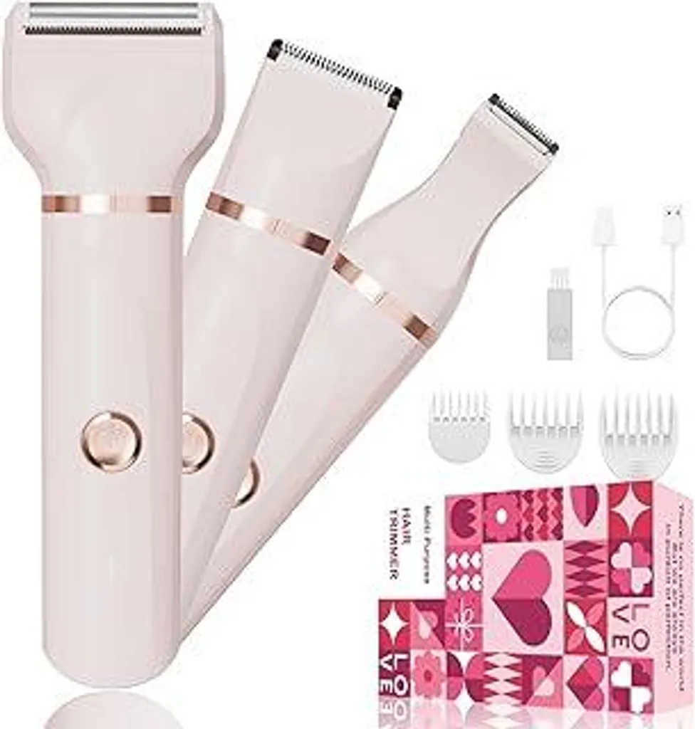 Miglior Rasoio Intimo Donna 3 in 1 - Bikini e Corpo Impermeabile