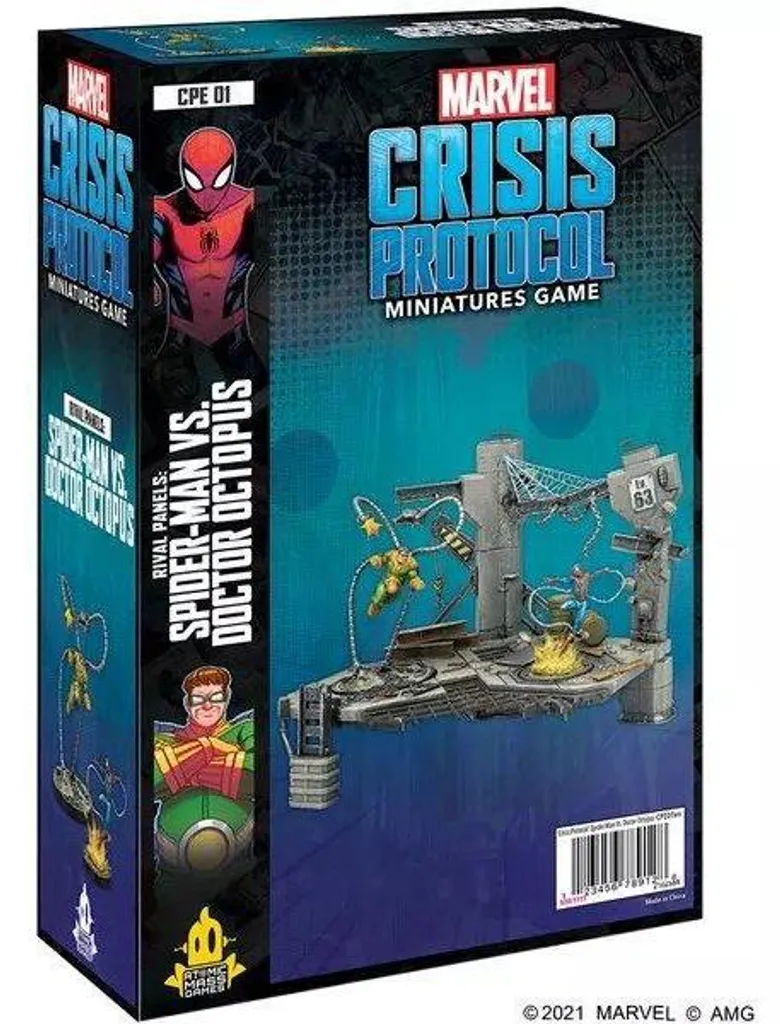 Scénario de Combat Marvel Crisis Protocol Spider-Man vs Docteur Octopus