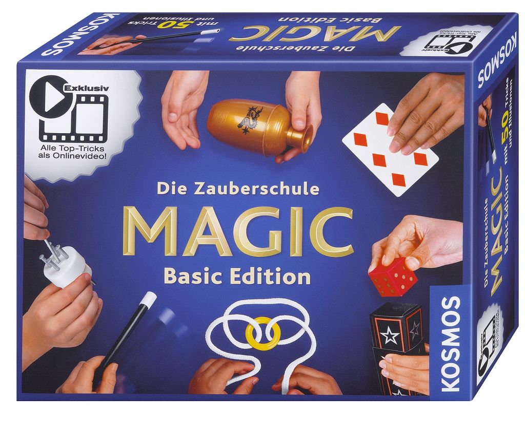 KOSMOS 698904 Die Zauberschule MAGIC Basic Edition Zauberkasten 