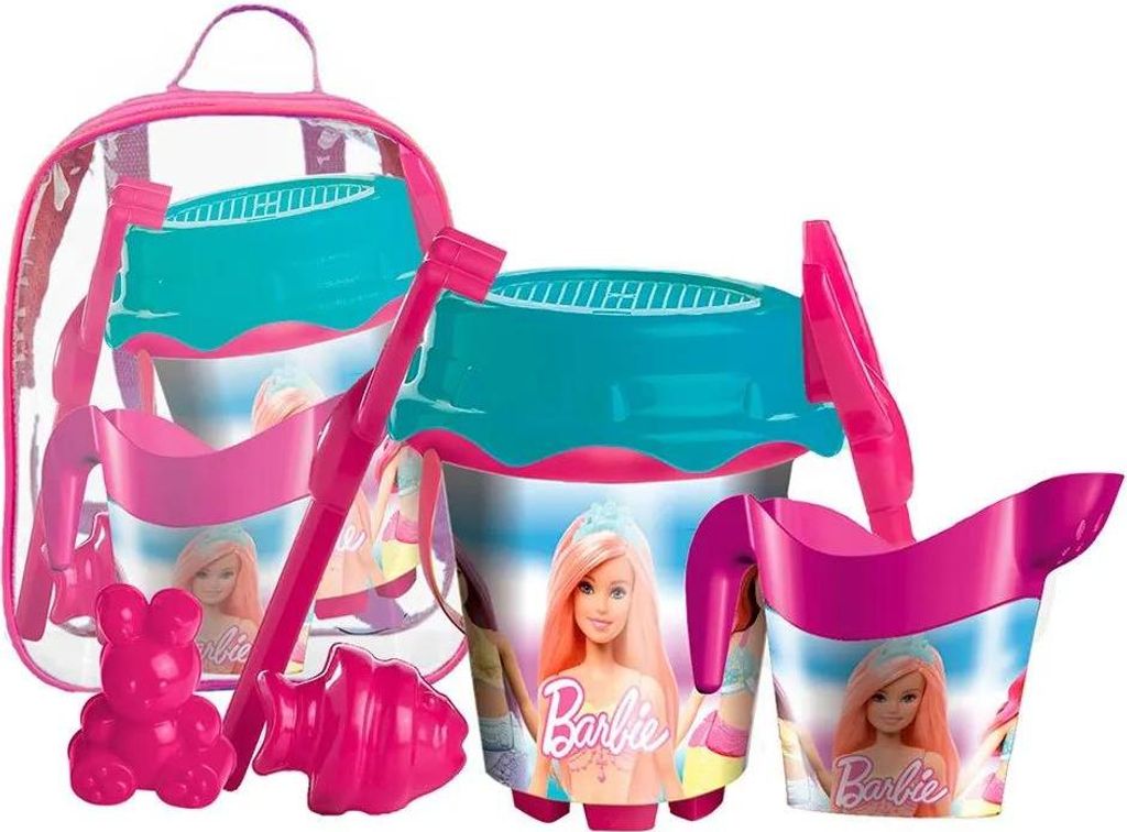 Barbie Schloss Eimer Rucksack Rosa Rosa One Size