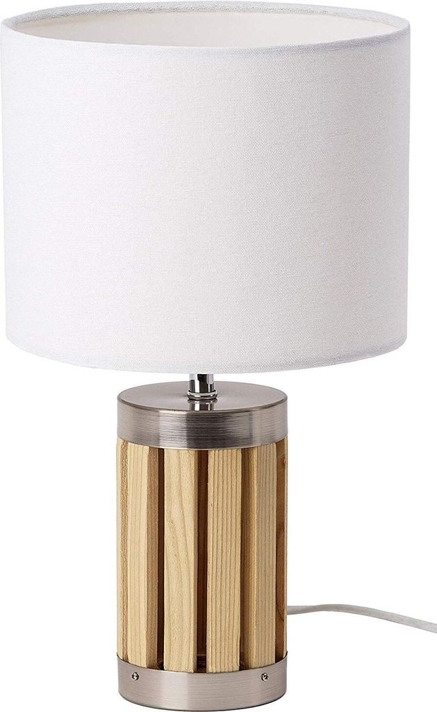 BRUBAKER Lampe de table ou de chevet - hauteur 33 cm - pied Image du produit 