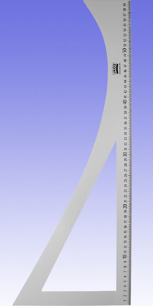 Reverswinkel mit cm/mm-Einteilung