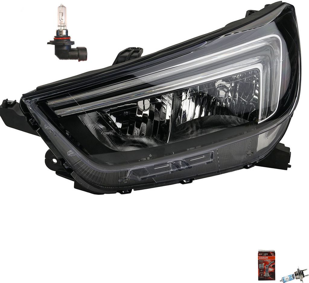 Scheinwerfer HB3 Links Osram Night Breaker Laser passend für Opel Mokka - TFL LED 42520536 42527649 42551992 42566560 42589988 42673058 4269895 Johns