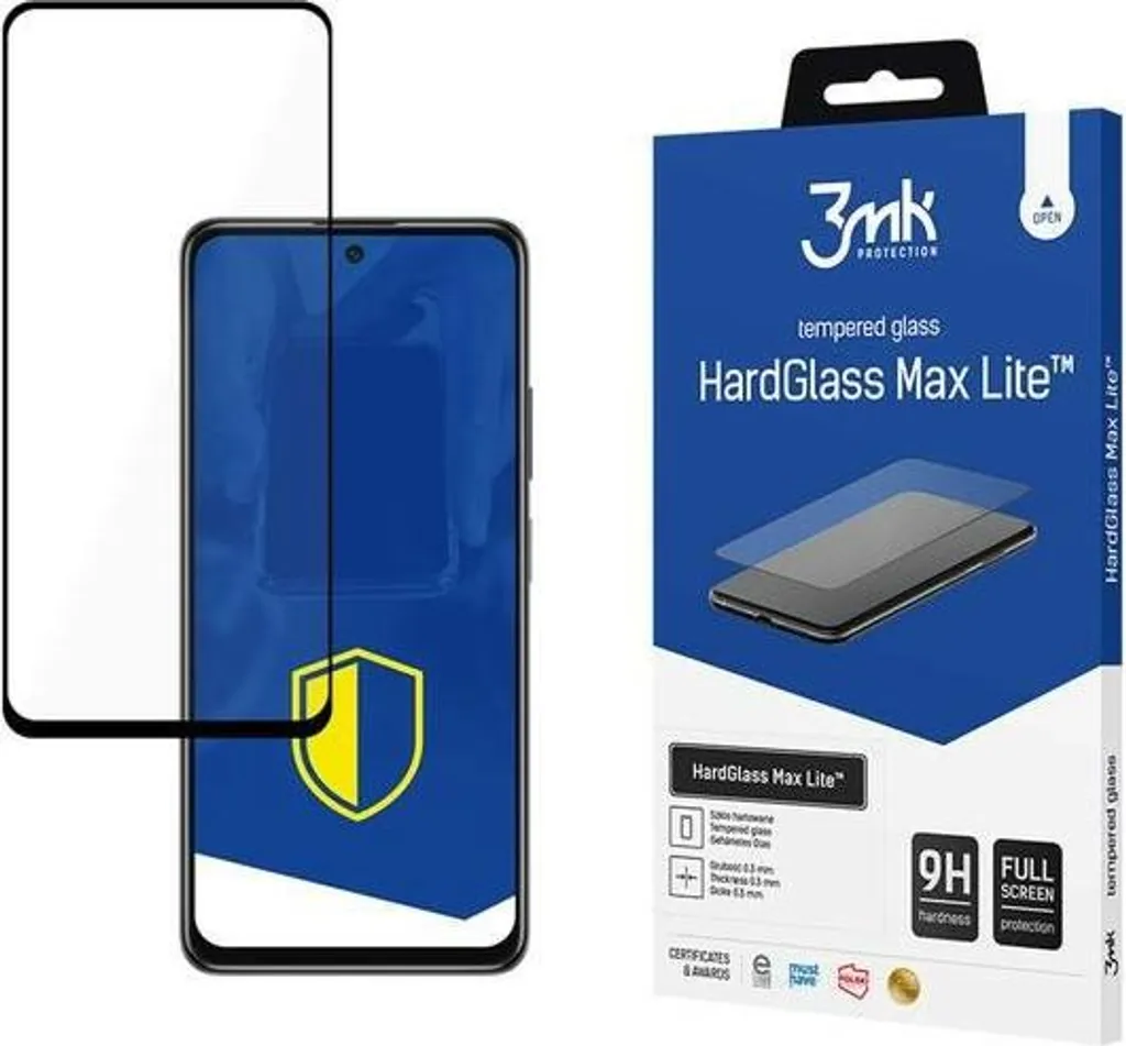 3Mk Hardglass Max Lite Xiaomi Poco M4 5Gczarny/Black