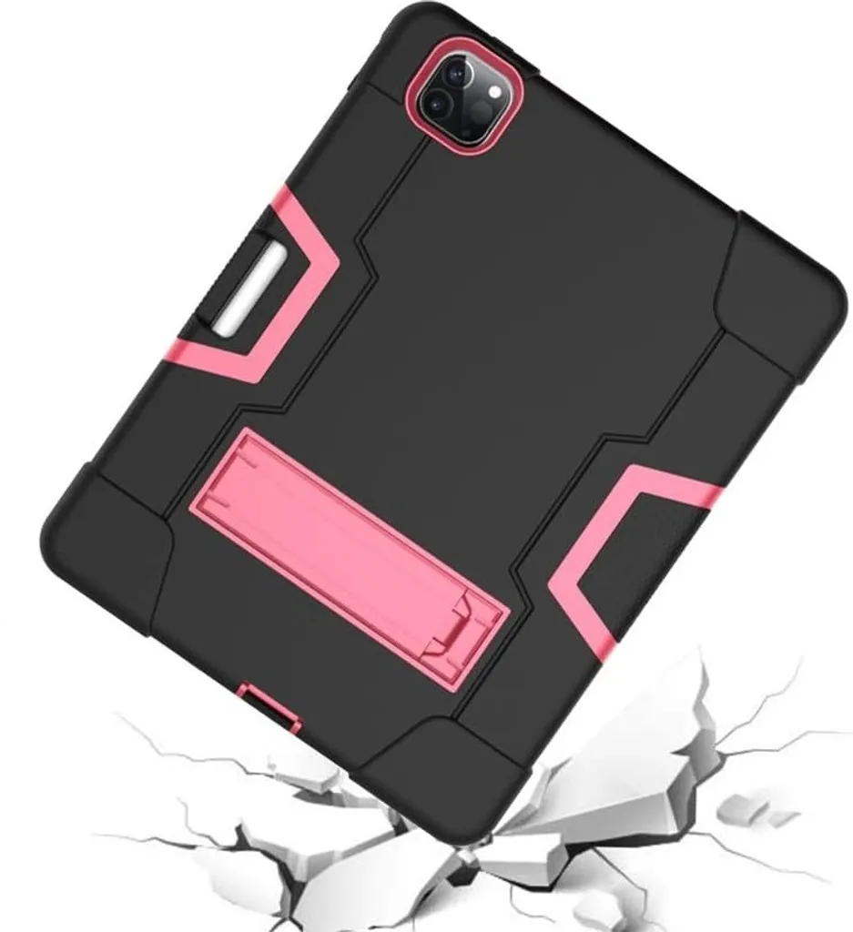 Custodia per iPad Pro 5/4/3 12,9" con supporto e stilo nero - 2