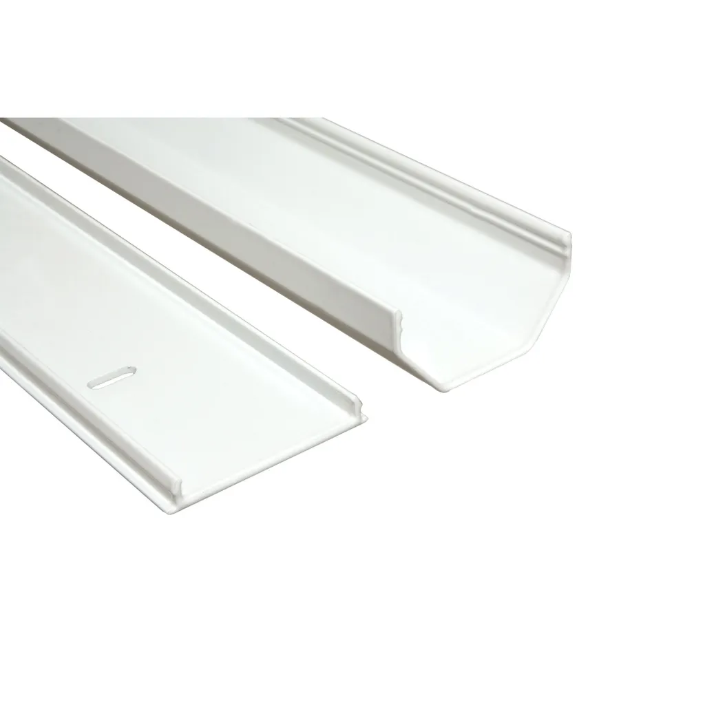Solution Cable Management Blanc ROLINE 19.08.3111 pour Bureau Rangé