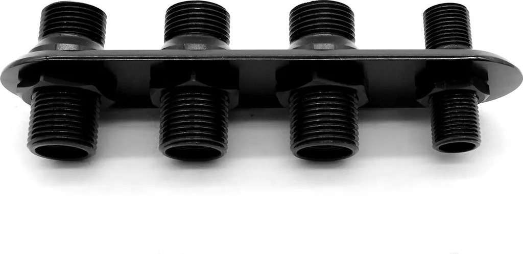 Raccordo Paratia 4 Porte Alluminio per Clima e Riscaldamento In Linea