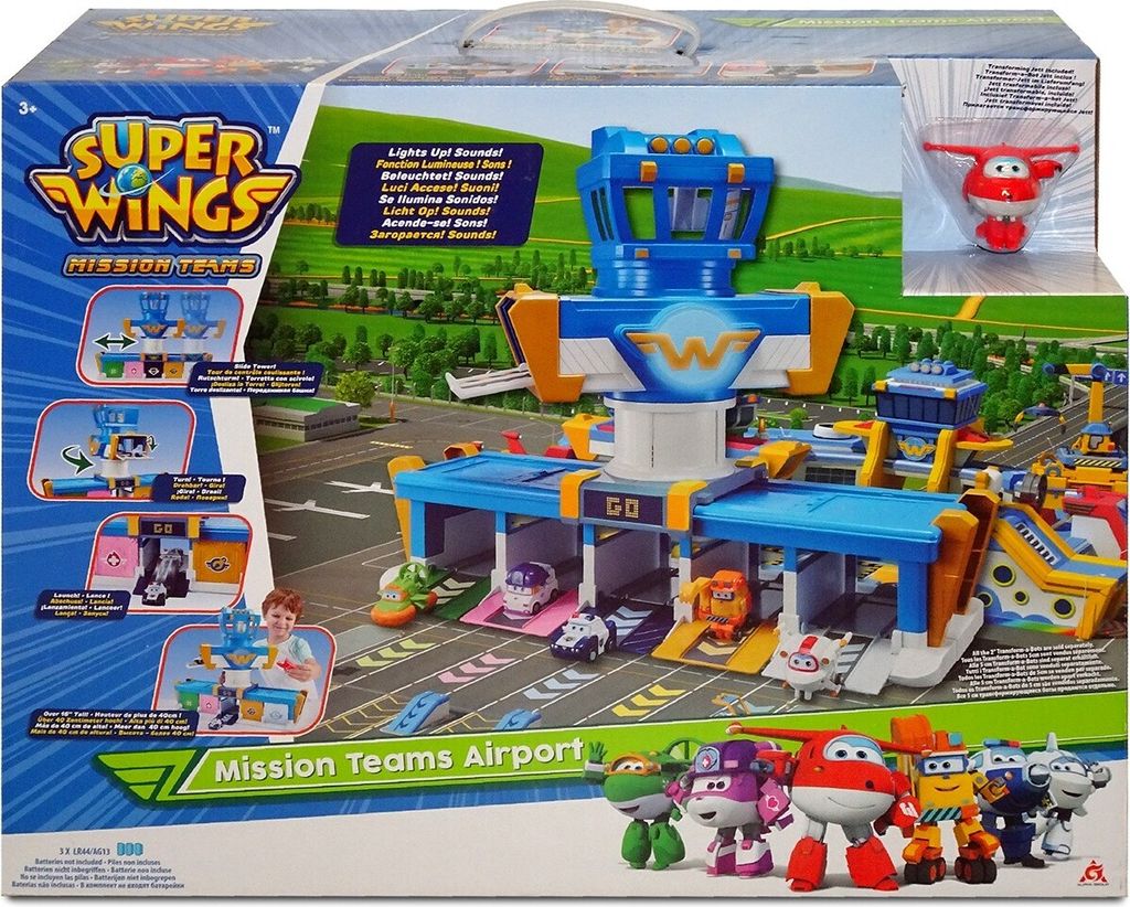 Super Wings Mission Teams Airport