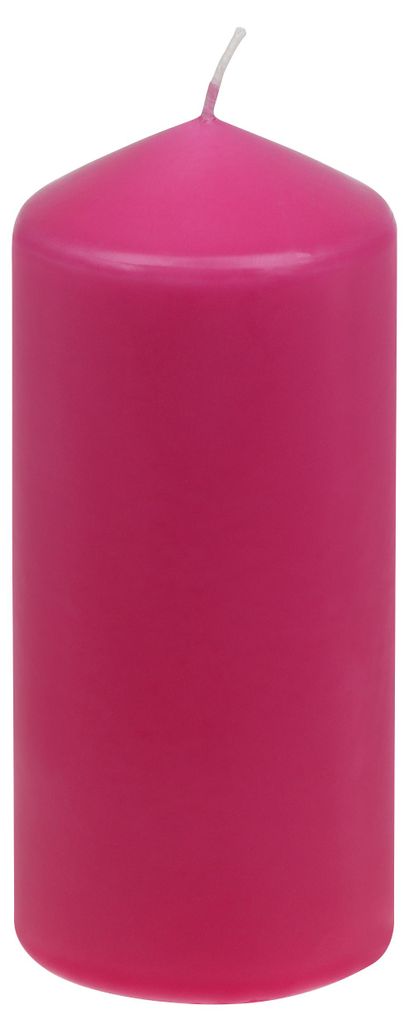 Stumpenkerzen Pink 150/67 mm, 10 Stück Produktbild 