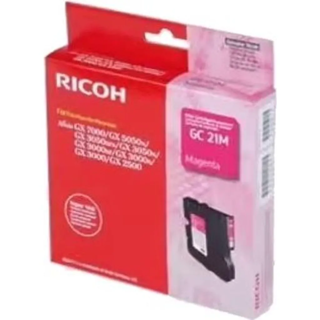 Ricoh GC 21M Cartouche d'encre Magenta d'origine - Capacité 1000 pages