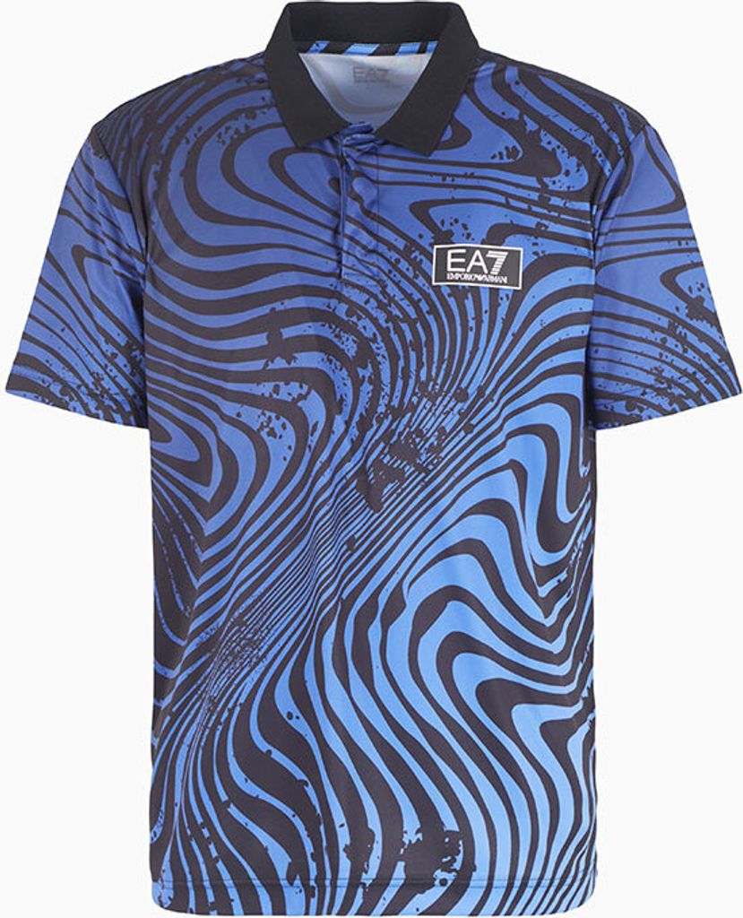 Ea7 Emporio Armani 6dpf03_pjpcz Poloshirt Blau S Mann Blau S