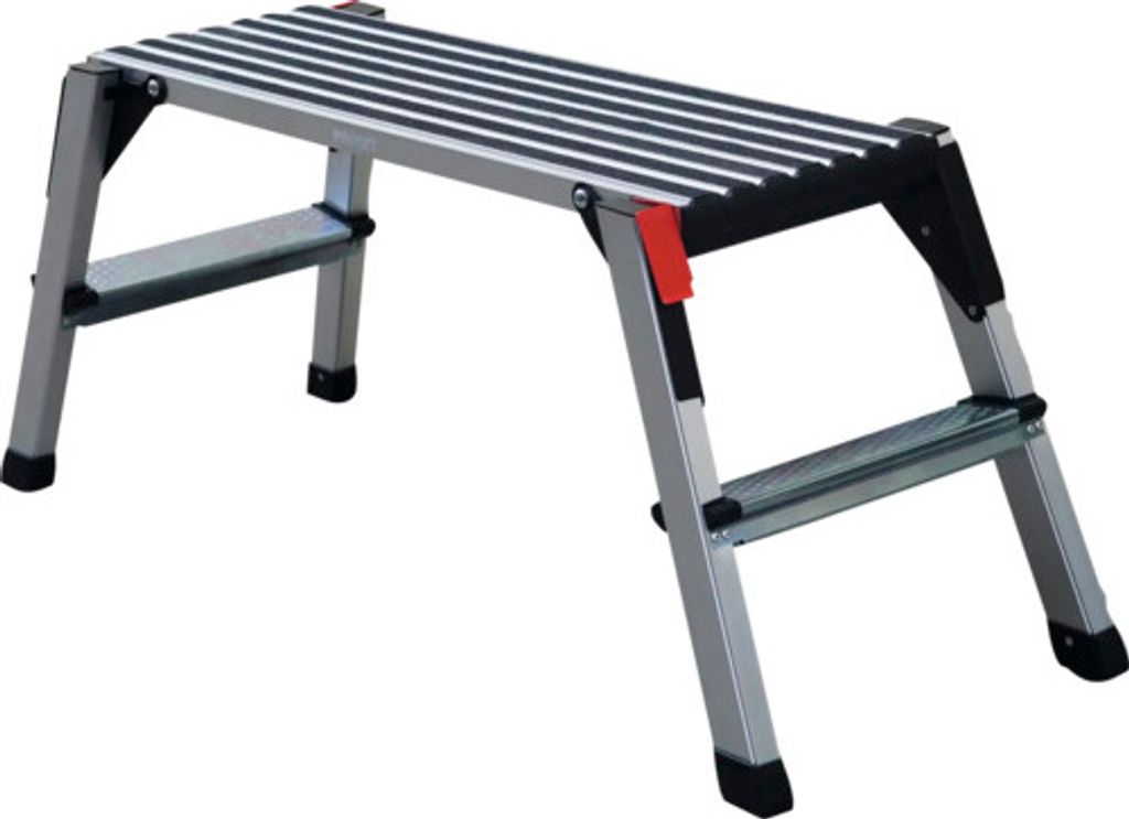 PRECIT Arbeitsplattform Aluminium mit Klappfunktion