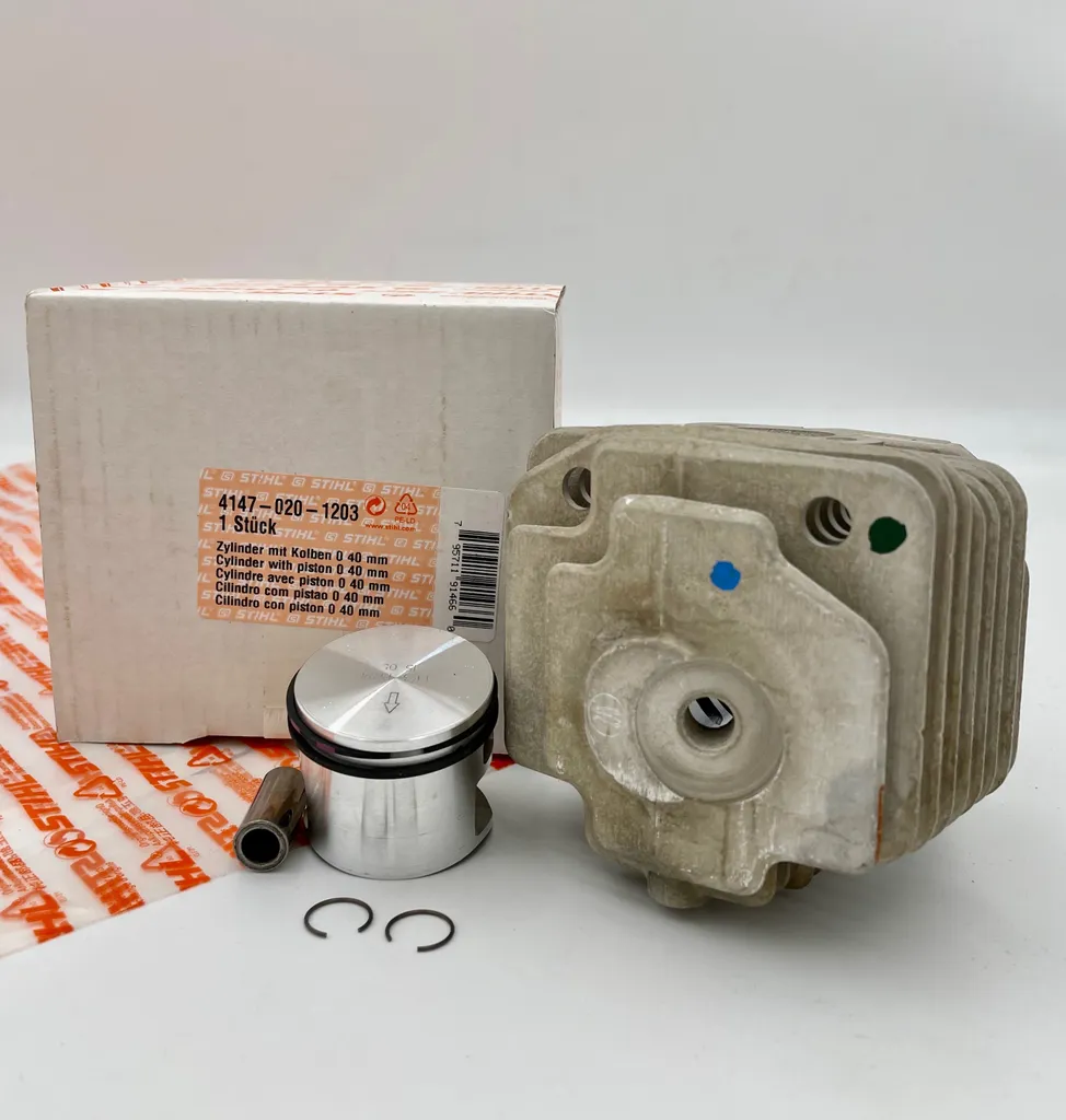 Cylindre piston STIHL 41470201203 : résoudre perte puissance FS 240
