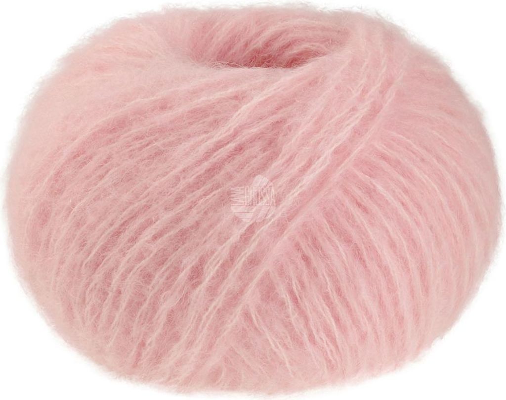 Lana Grossa - Mohair di Gio 0002 zartrosa Produktbild 