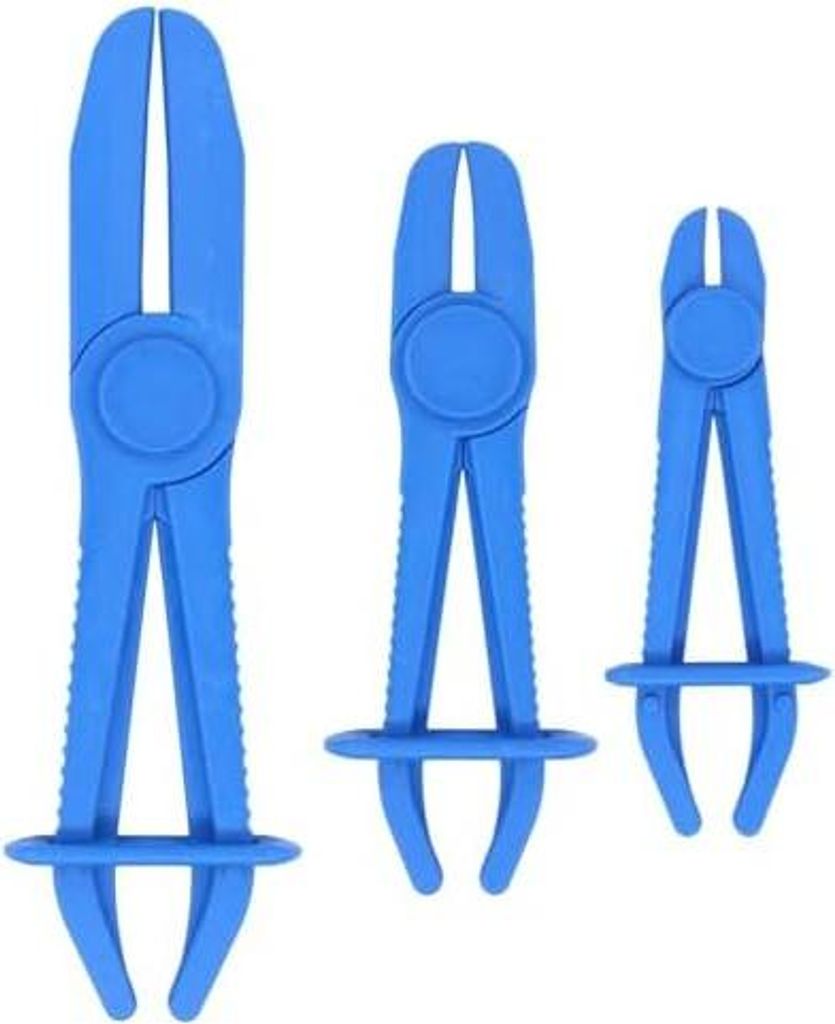 3 Stück Schlauchklemmen Zangen Set, Schlauchklemmenzange Abklemmen Zange Set