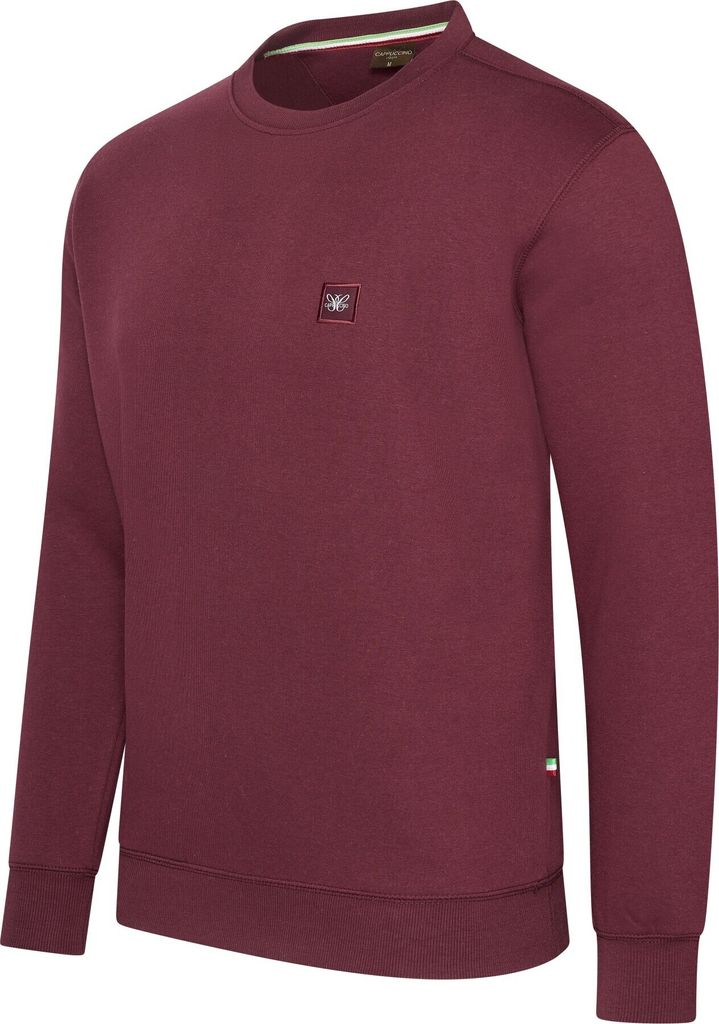 Cappuccino Italia Prato Sweater Rot - Große M