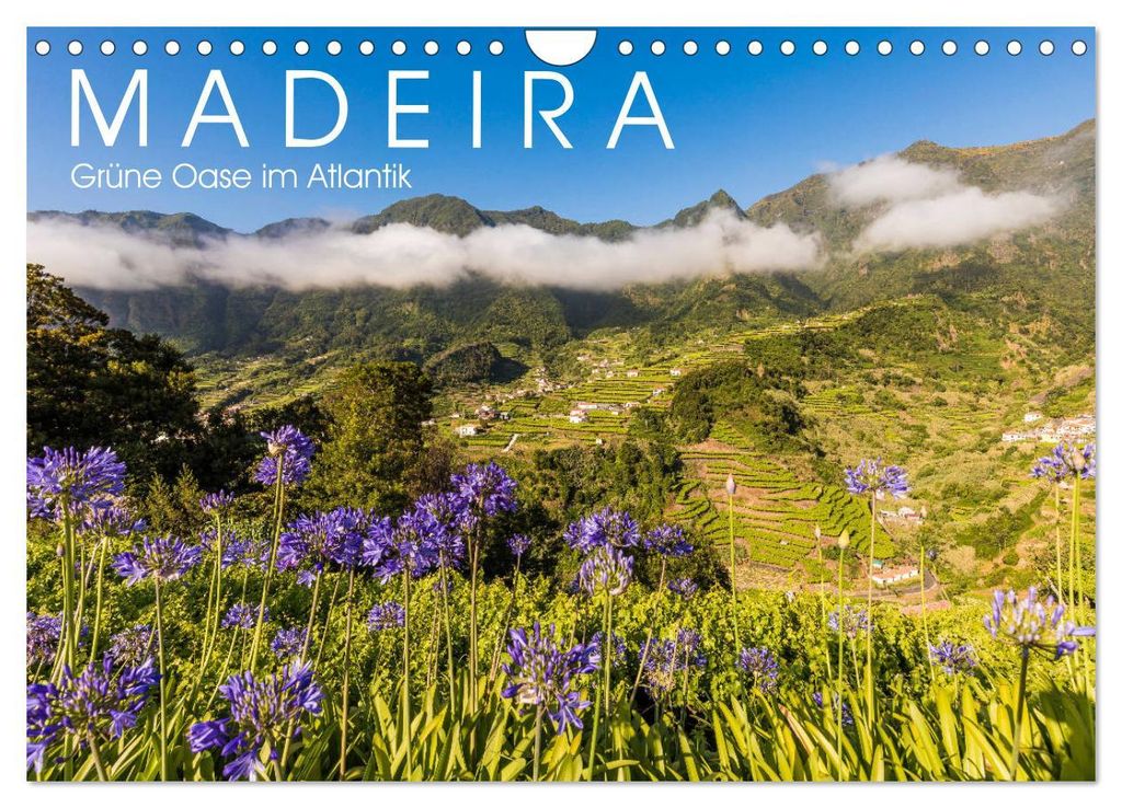 MADEIRA Grüne Oase im Atlantik (Wandkalender 2027 DIN A4 quer), CALVENDO Monatskalender