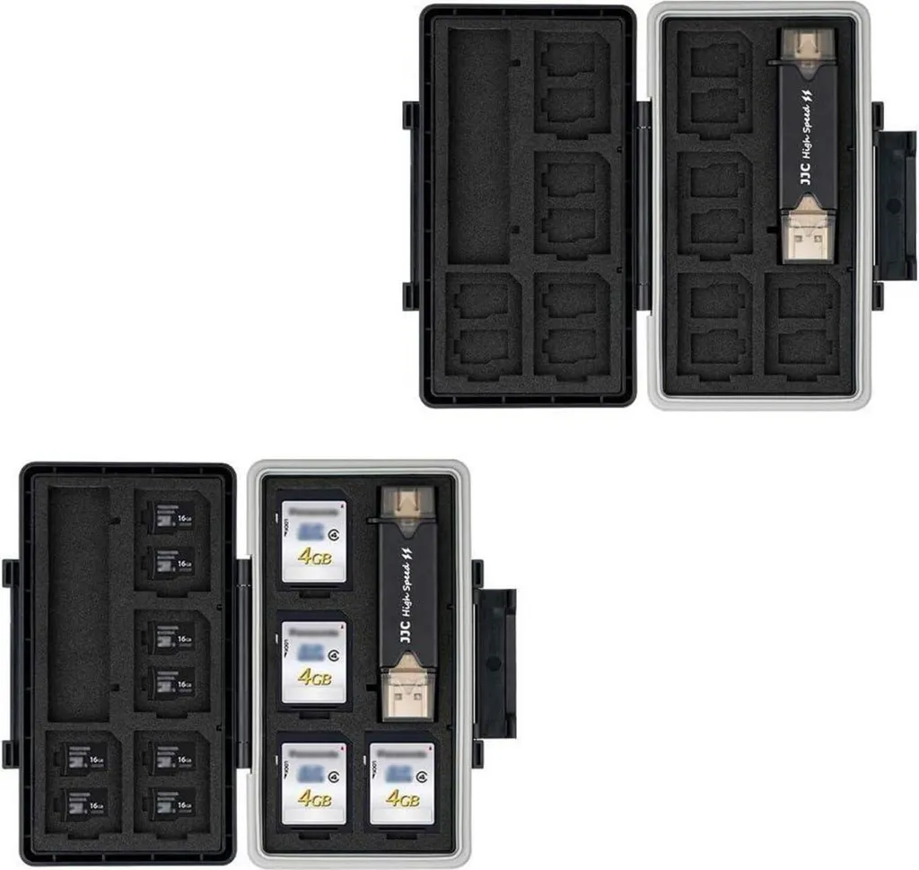 Porta Schede SD Professionale Antiurto con Lettore Card USB 3.0