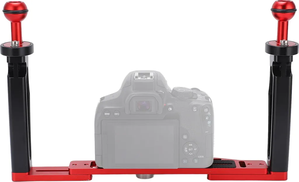 Support Rig de Plongée avec Double Poignée pour Caméra et Tablette PC