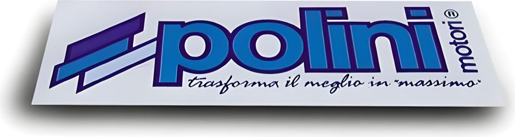 Polini Aufkleber Logo 16x6cm